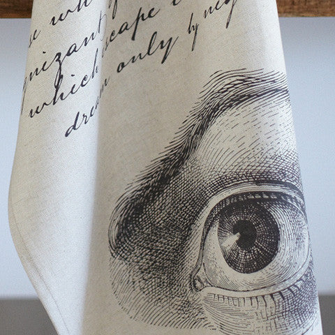 Penny Dreadful Palmist Tea Towel - museum of robots