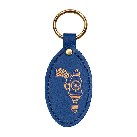 Leather Key Fobs (Oval) : Raygun - museum of robots