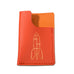 Leather Card Wallet - Rocket - museum of robots
